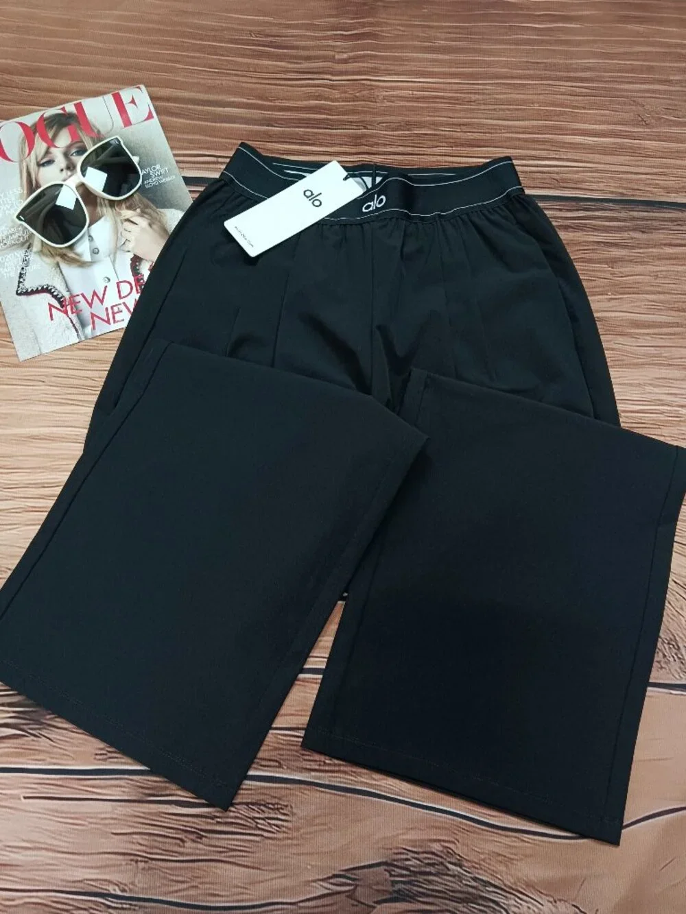 Alo Yoga🤩Suit Up Trouser black (Regular) NWT- Leisure/Sports/Ultra Comfy💥 - Picture 7 of 9